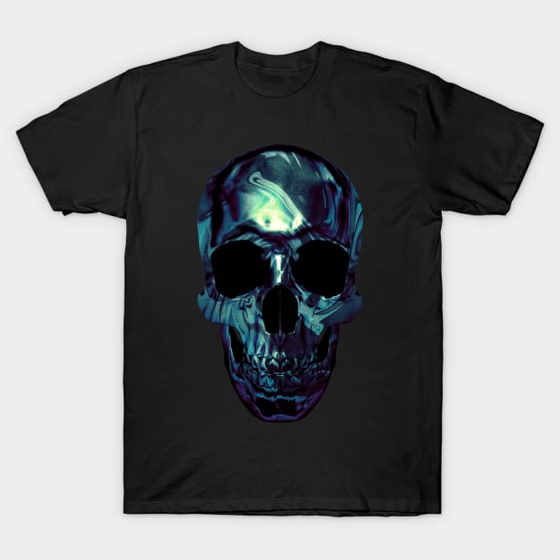 Skull 3 T-Shirt by nabakumov